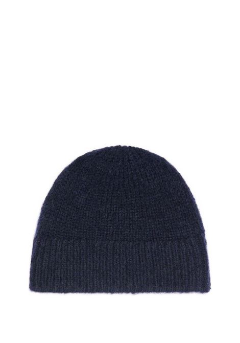 cappello beanie 03340 moss 2709 uomo navy DRIES VAN NOTEN | 252-021231-2709509